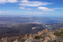 Blick vom Mount Wellington